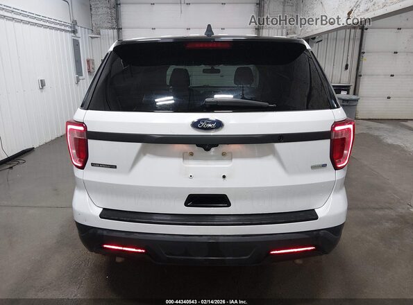 1FM5K8AR9JGC56654 2018 FORD POLICE INTERCEPTOR Белый 