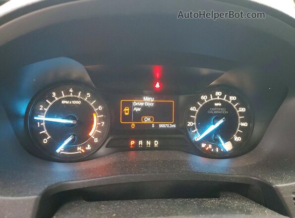 1FM5K8AT0GGC36474 2016 FORD FORD EXPLORER Серебряный Вид щитка приборов