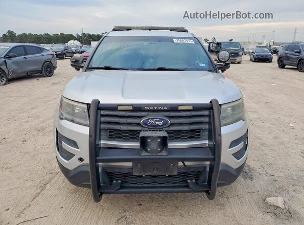 1FM5K8AT0GGC36474 2016 FORD FORD EXPLORER Серебряный Вид спереди