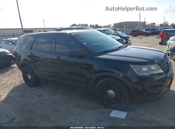 1FM5K8AT2HGE01622 2017 FORD UTILITY POLICE INTERCEPTOR Черный Вид задней части салона