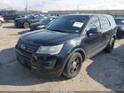 2017 Ford Utility Police Interceptor   Черный vin: 1FM5K8AT2HGE01622