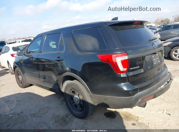 1FM5K8AT2HGE01622 2017 FORD UTILITY POLICE INTERCEPTOR Черный Панорамный вид салона 360°
