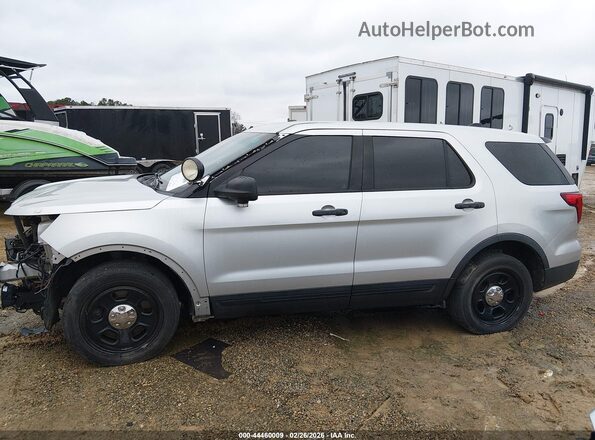 1FM5K8AT3HGB00518 2017 FORD UTILITY POLICE INTERCEPTOR Серый Панорамный вид салона 360°