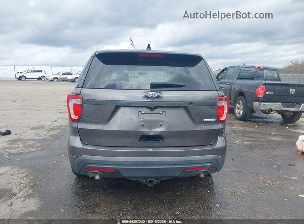 1FM5K8AT6GGA97094 2016 FORD UTILITY POLICE INTERCEPTOR Gray 