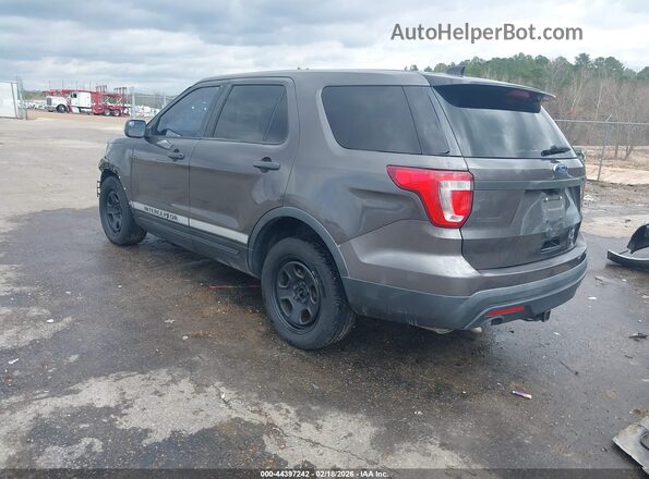 1FM5K8AT6GGA97094 2016 FORD UTILITY POLICE INTERCEPTOR Gray Tył lewy
