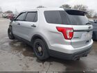 2016 Ford Utility Police Interceptor   Серый vin: 1FM5K8AT9GGA46883