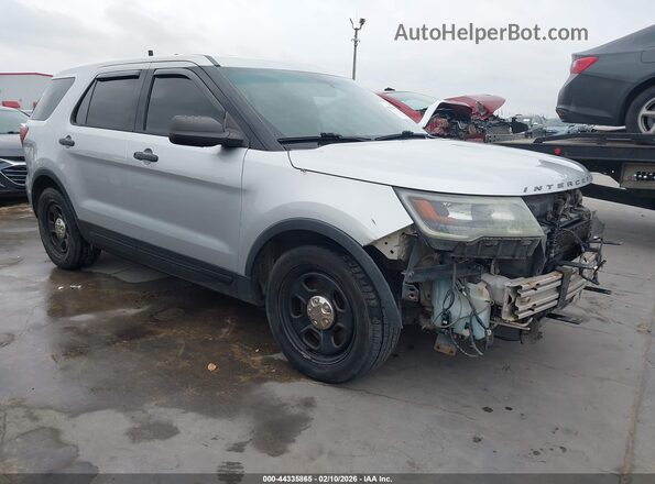 1FM5K8AT9GGA46883 2016 FORD UTILITY POLICE INTERCEPTOR Серый Передняя правая четверть