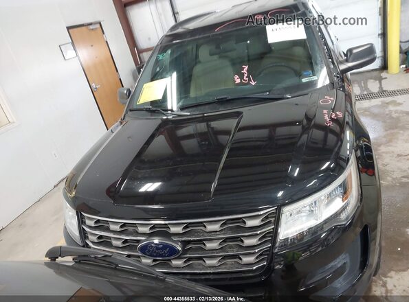 1FM5K8B85HGC63567 2017 FORD FORD EXPLORER Черный Вид щитка приборов