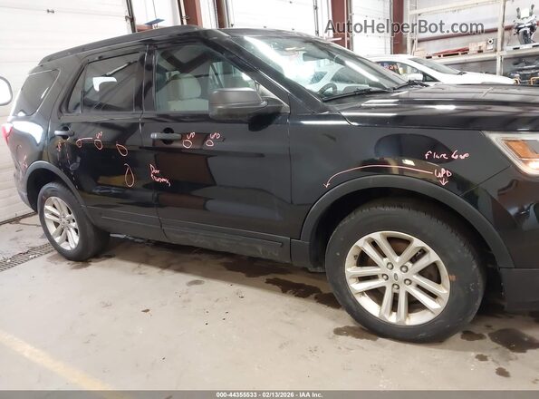 1FM5K8B85HGC63567 2017 FORD FORD EXPLORER Черный Вид задней части салона