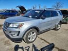 2017 Ford Explorer Xlt Silver vin: 1FM5K8D80HGD90501