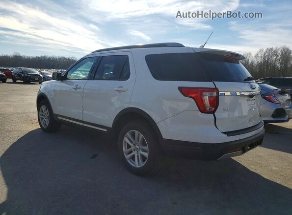 1FM5K8D86KGA82594 2019 FORD FORD EXPLORER Белый Задняя левая четверть