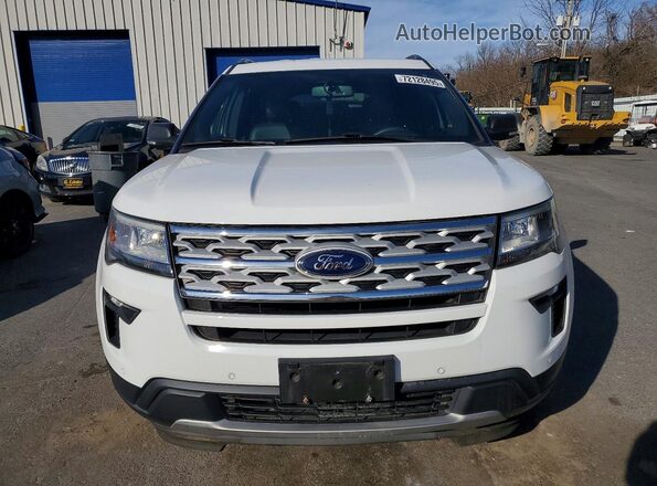 1FM5K8D86KGA82594 2019 FORD FORD EXPLORER Белый Вид спереди