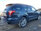 2017 Ford Explorer Xlt Black vin: 1FM5K8D87HGD12247