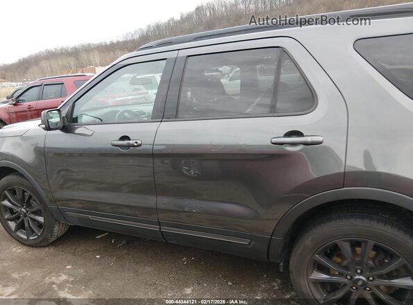 1FM5K8D88JGC21980 2018 FORD FORD EXPLORER Серый Панорамный вид салона 360°