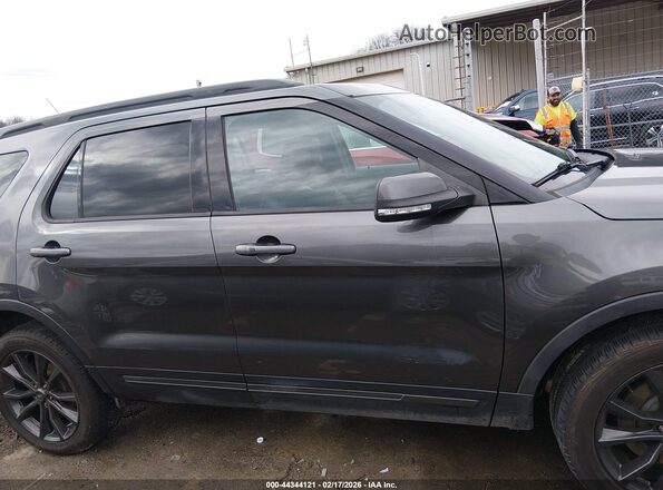 1FM5K8D88JGC21980 2018 FORD FORD EXPLORER Серый Вид задней части салона