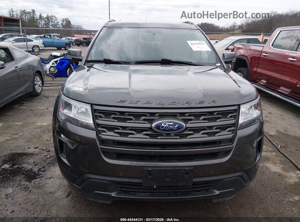 1FM5K8D88JGC21980 2018 FORD FORD EXPLORER Серый Вид щитка приборов