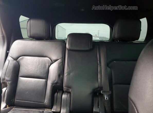 1FM5K8D89GGA95914 2016 FORD FORD EXPLORER Черный Вид задних сидений