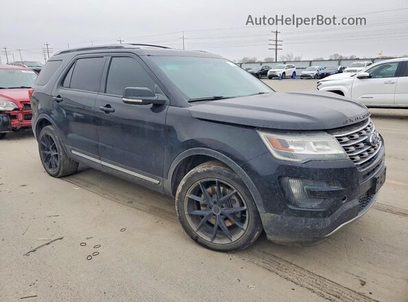 1FM5K8D89GGA95914 2016 FORD FORD EXPLORER Черный Передняя правая четверть