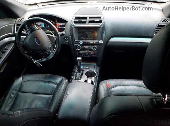 1FM5K8D89GGA95914 2016 FORD FORD EXPLORER Черный Вид панели приборов