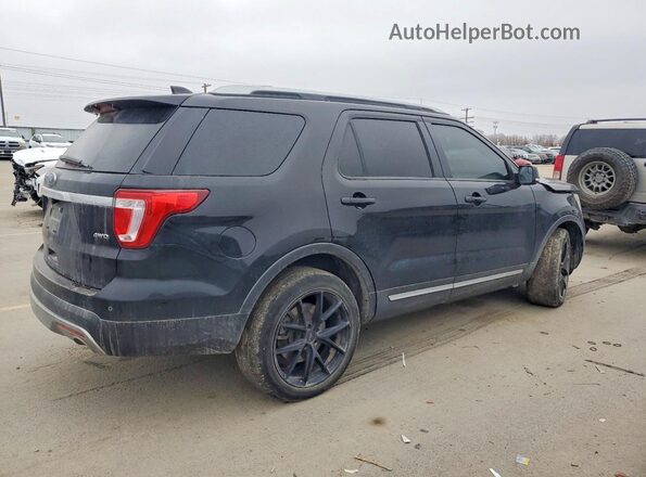 1FM5K8D89GGA95914 2016 FORD FORD EXPLORER Черный Задняя правая четверть