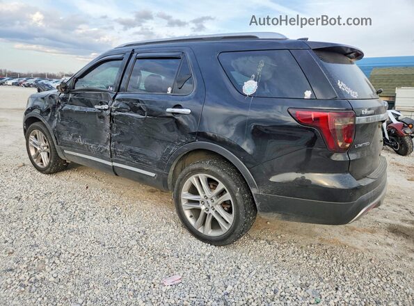 1FM5K8F84HGD12297 2017 FORD FORD EXPLORER Черный Задняя левая четверть
