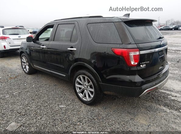1FM5K8F86HGC23900 2017 FORD FORD EXPLORER Черный Задняя левая четверть
