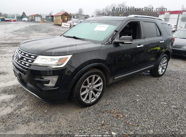 1FM5K8F86HGC23900 2017 FORD FORD EXPLORER Черный Передняя левая четверть