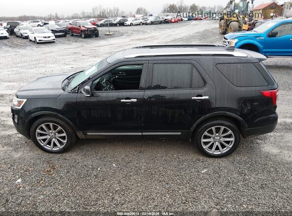 1FM5K8F86HGC23900 2017 FORD FORD EXPLORER Черный Панорамный вид салона 360°