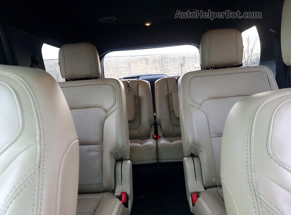 1FM5K8F89GGC64889 2016 FORD FORD EXPLORER Угольный Вид задних сидений