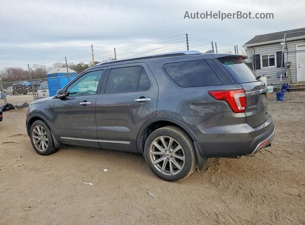 1FM5K8F89GGC64889 2016 FORD FORD EXPLORER Угольный Задняя левая четверть