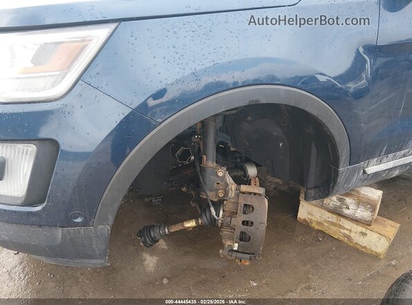 1FM5K8F8XHGD34241 2017 FORD FORD EXPLORER Dark Blue Front view