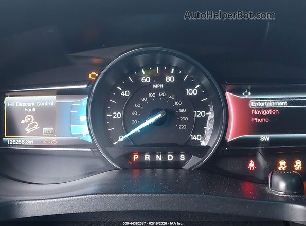 1FM5K8GT0GGD08460 2016 FORD FORD EXPLORER Черный Вид задних сидений