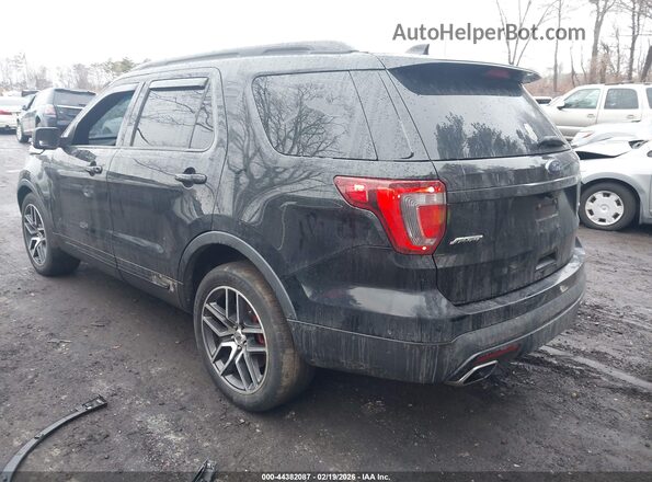 1FM5K8GT0GGD08460 2016 FORD FORD EXPLORER Черный Задняя левая четверть