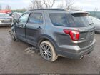 2017 Ford Explorer Sport Gray vin: 1FM5K8GT2HGC44312
