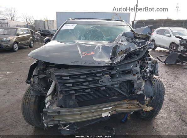 1FM5K8GT2HGC44312 2017 FORD FORD EXPLORER Gray Вид панелі приладів