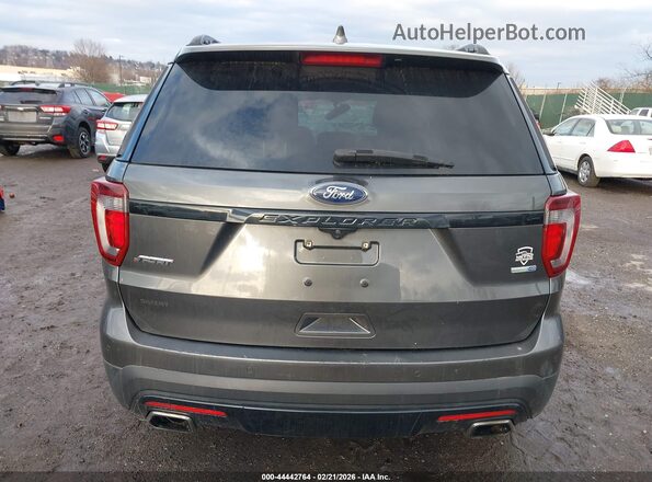 1FM5K8GT2HGC44312 2017 FORD FORD EXPLORER Gray 