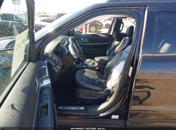 1FM5K8GT2KGA84178 2019 FORD FORD EXPLORER Черный Вид салона спереди
