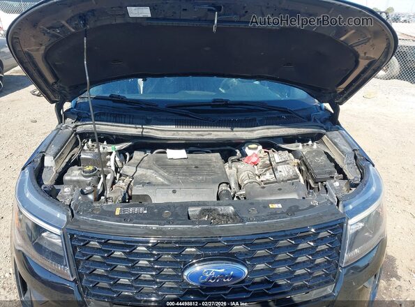 1FM5K8GT2KGA84178 2019 FORD FORD EXPLORER Черный Вид сзади