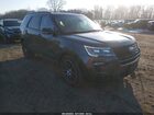 2019 Ford Explorer Sport Gray vin: 1FM5K8GT4KGA82223