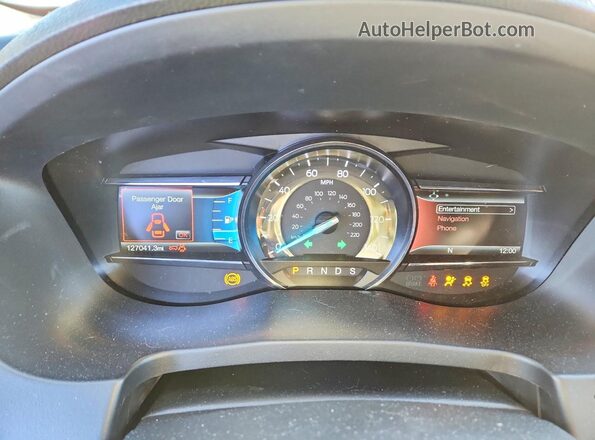 1FM5K8GT5HGD73094 2017 FORD FORD EXPLORER Black ხელსაწყოთა პანელის ხედი