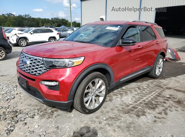 1FM5K8HC0MGA58101 2021 FORD FORD EXPLORER Red Передня ліва чверть