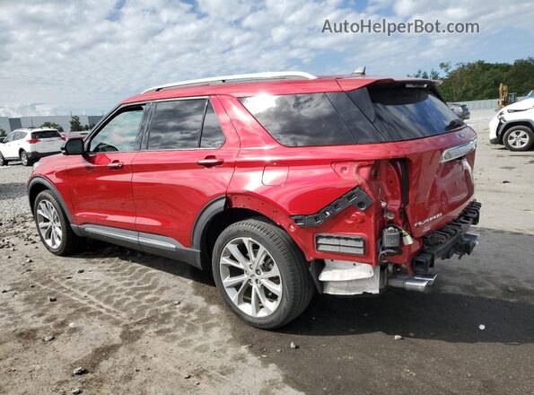 1FM5K8HC0MGA58101 2021 FORD FORD EXPLORER Red Задня ліва чверть
