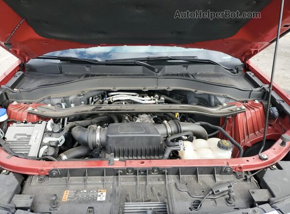 1FM5K8HC0MGA58101 2021 FORD FORD EXPLORER Red Вид підкапотного простору