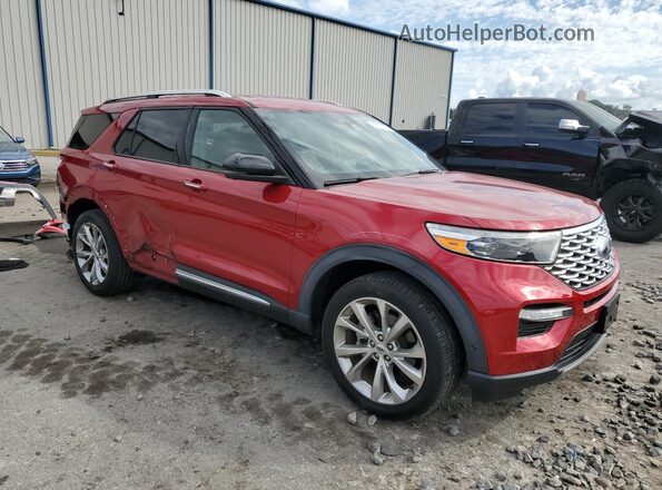 1FM5K8HC0MGA58101 2021 FORD FORD EXPLORER Red Передня права чверть