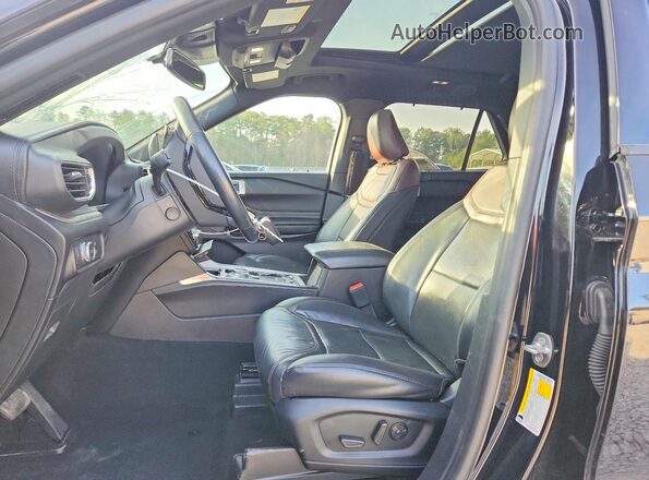 1FM5K8HC2MGA01950 2021 FORD FORD EXPLORER Black Vista interior delantera