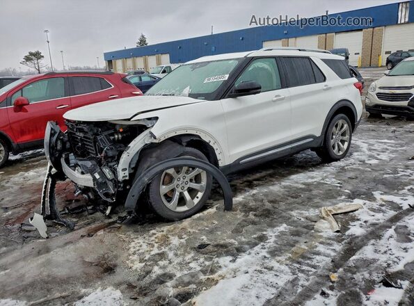 1FM5K8HCXLGC44484 2020 FORD FORD EXPLORER White Передня ліва чверть
