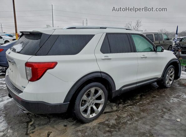 1FM5K8HCXLGC44484 2020 FORD FORD EXPLORER White Задня права чверть