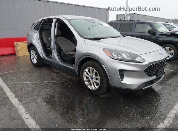1FMCU0BZ1MUB16461 2021 FORD ESCAPE Серебряный Передняя правая четверть
