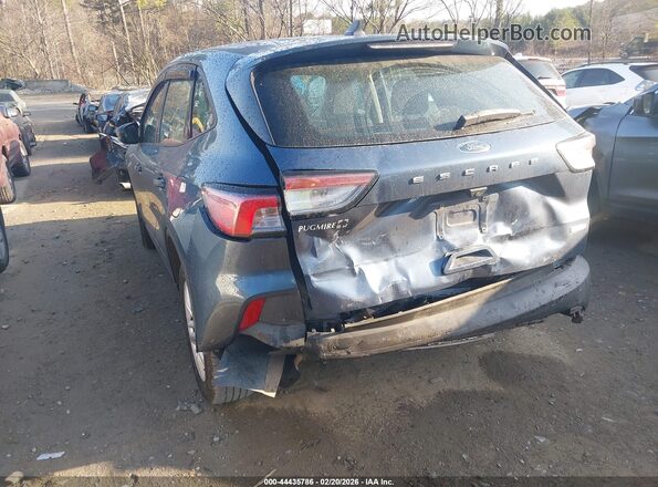 1FMCU0F61LUC36081 2020 FORD ESCAPE Синий Задняя левая четверть