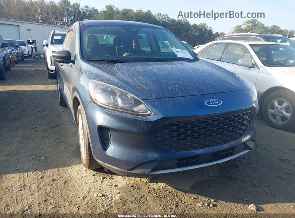 1FMCU0F61LUC36081 2020 FORD ESCAPE Синий Передняя правая четверть
